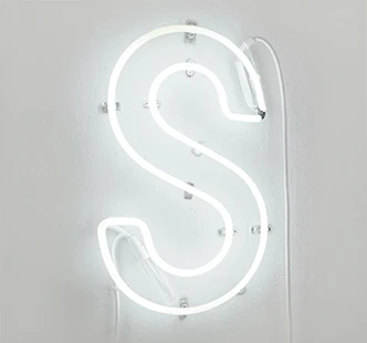 skräddarsydd neonskylt