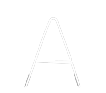 Technical drawing of the product Neon with the letter "A".