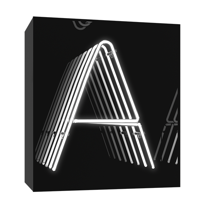 Individuelles Neon Schild